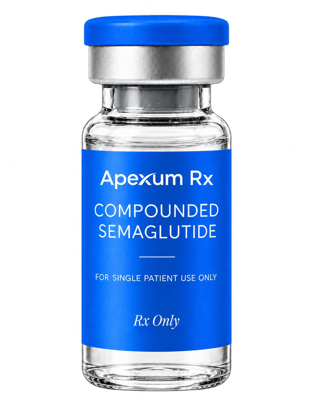 Apexum RX compounded semaglutide vial